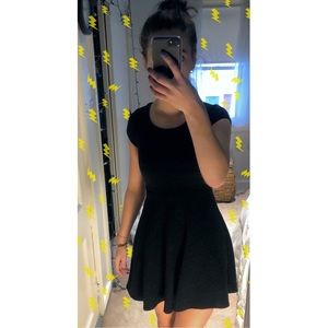 Black Skater Dress